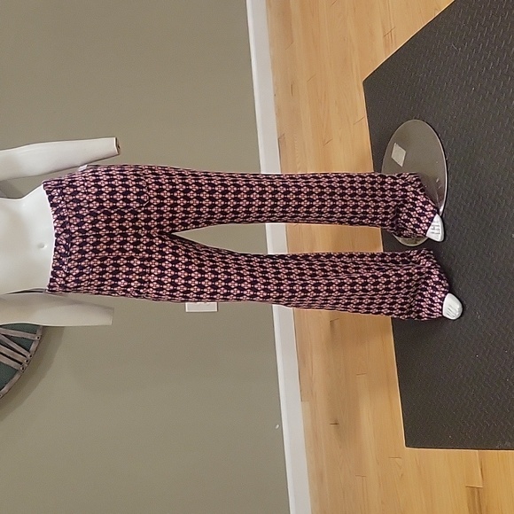 Free People Geometric Knit Flare Pant - Picture 3 of 15